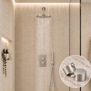 Smooth 2 Outlet Concealed Shower Set 1
