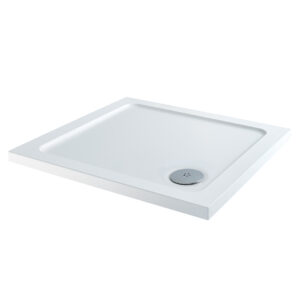 30mm Square Stone Resin Shower Tray