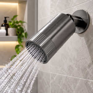Minimal Shower Head & Arm