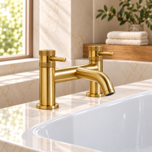 Knurled Bath Mixer