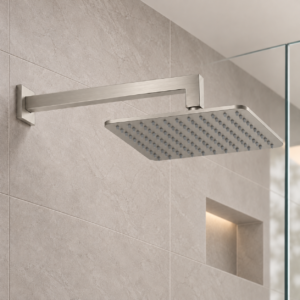 Square 250 Shower Head & Arm